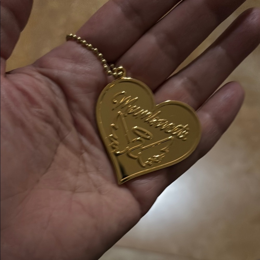 Nike Mambacita shoes golden heart charm